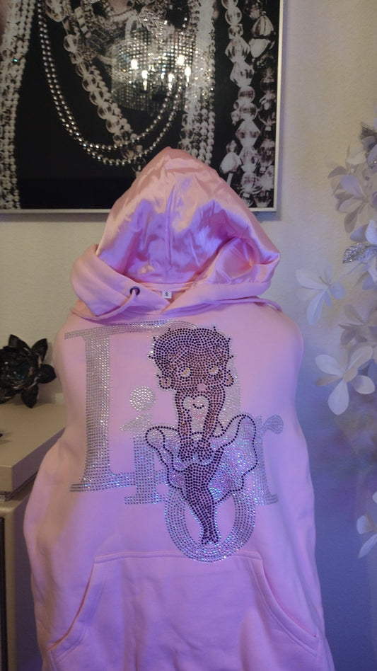 Dior Betty Boop Hoodie (Rhinestone)