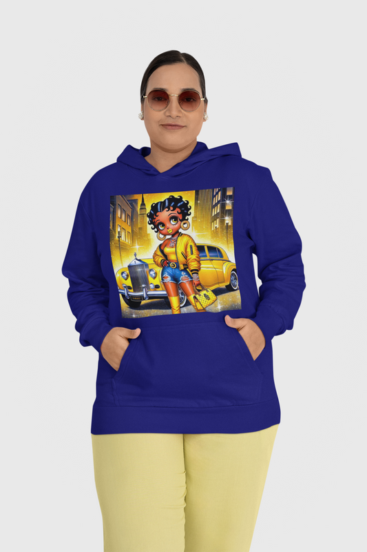 Lemon Drop Betty Boop Hoodie