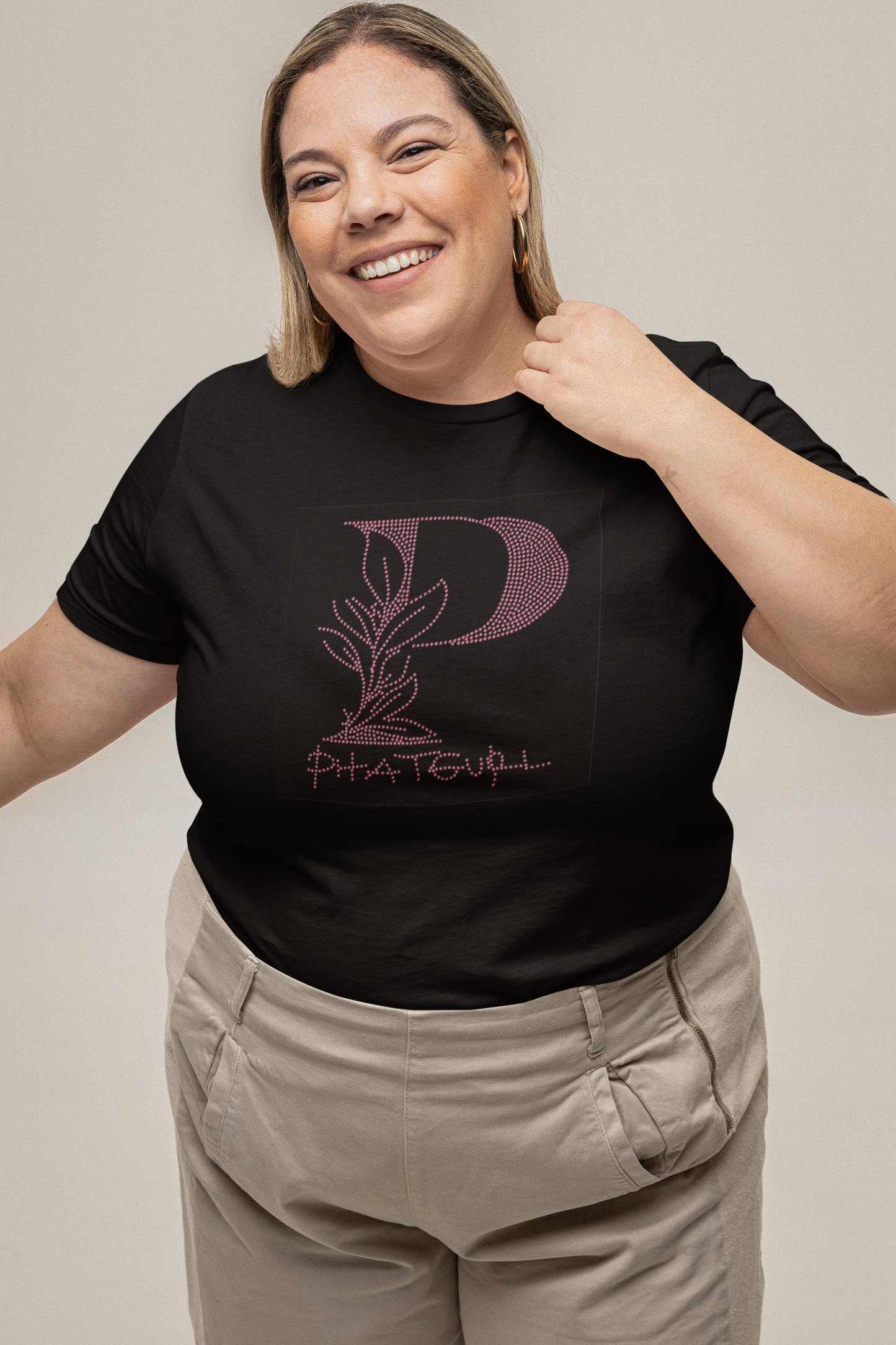 PhatGurl Logo Tee (Rhinestone)