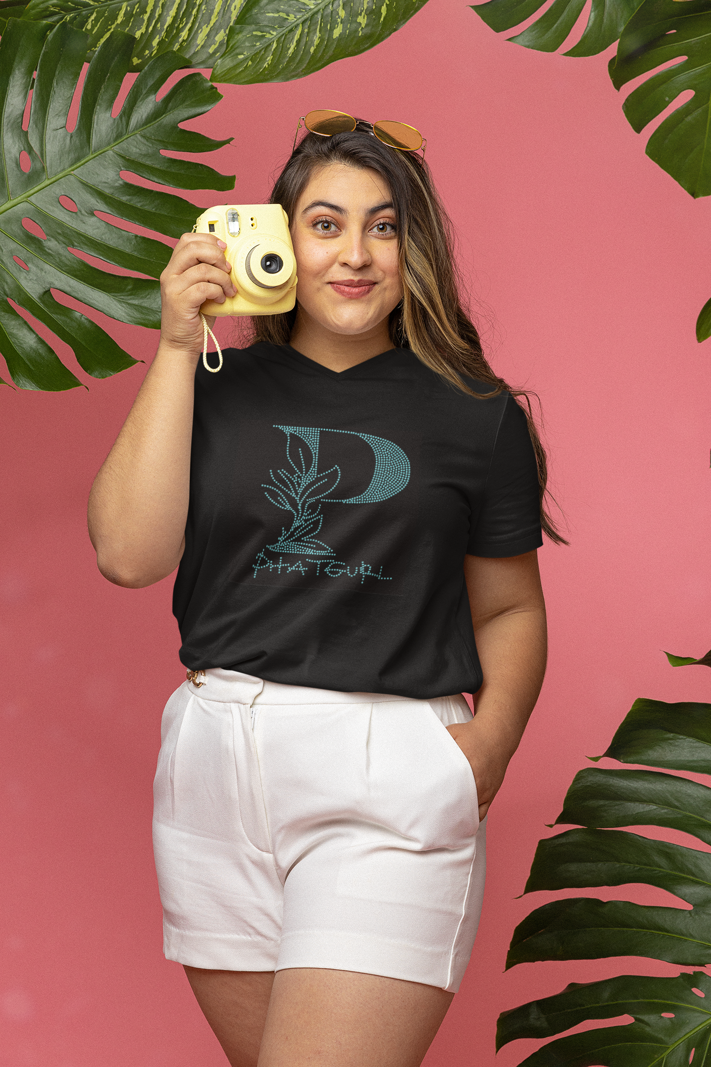 PhatGurl Logo Tee (Rhinestone)