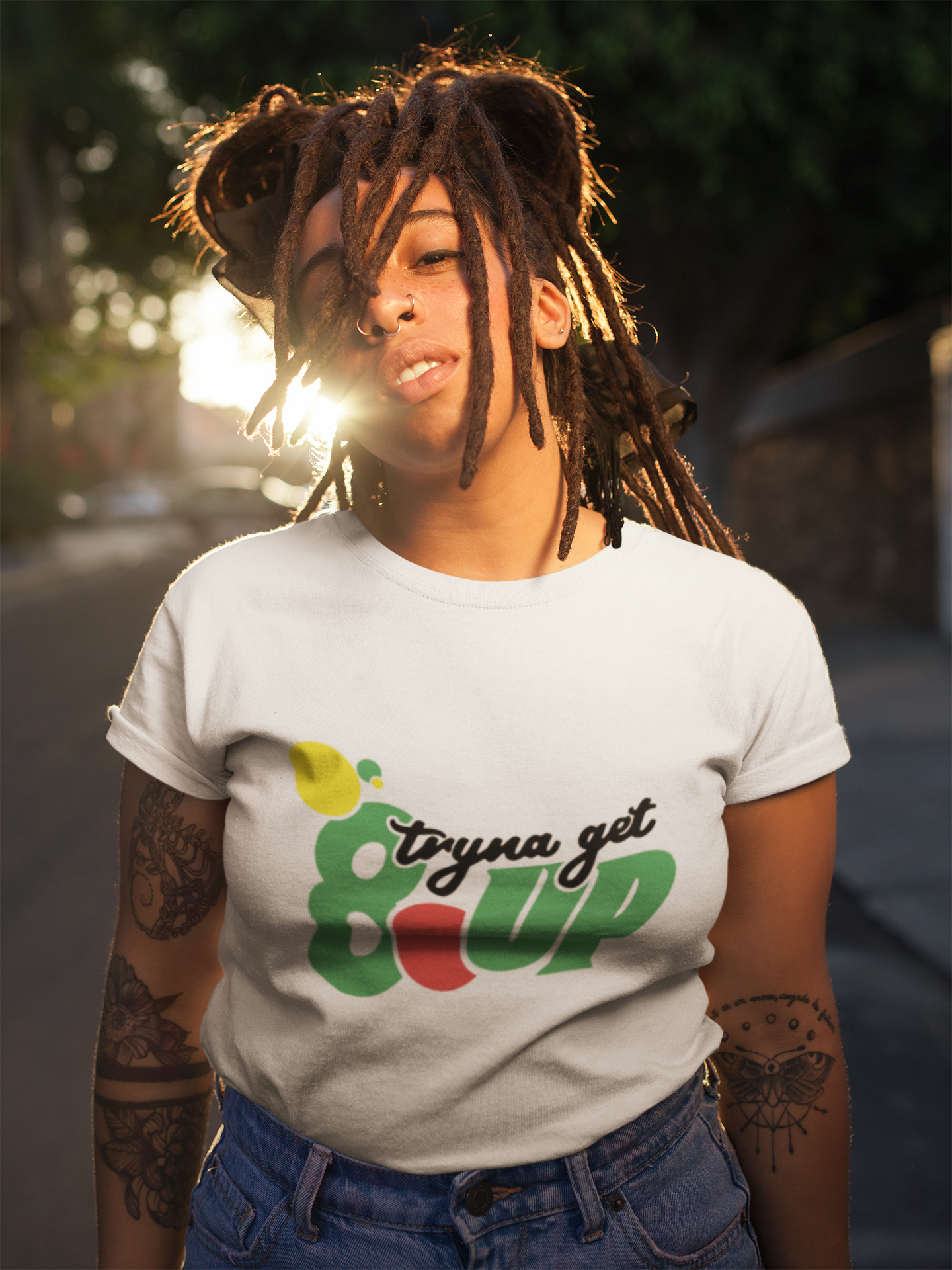Trynna Get 8 Up Tee
