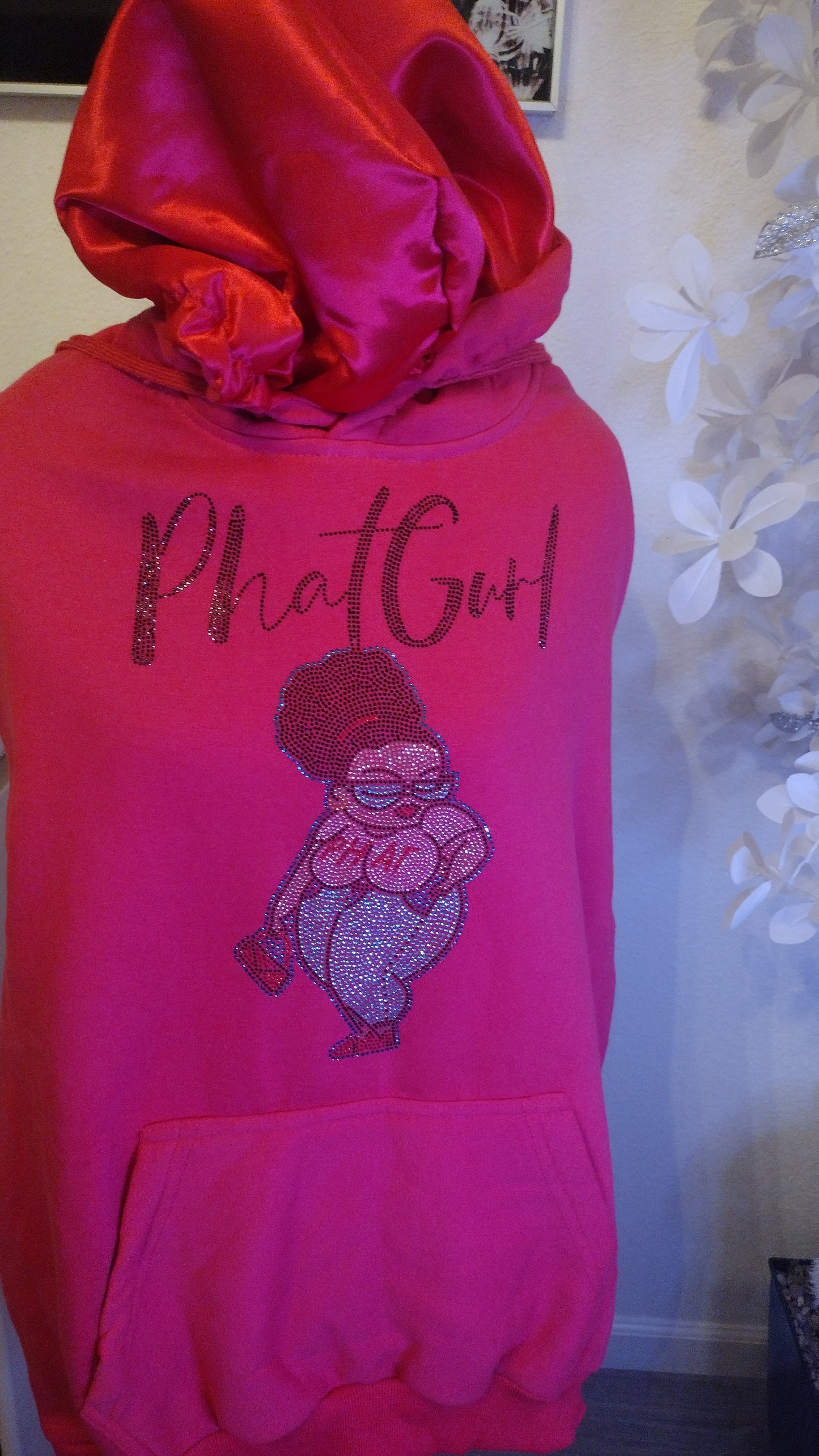 **Rhinestone PhatGurl Hoodie**