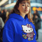 "Hello Kitty Satin-Lined Hoodie: Cozy meets Cute!"