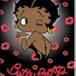 Black Betty Boop Hoodie (3D Graphic)