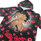 Black Betty Boop Hoodie (3D Graphic)