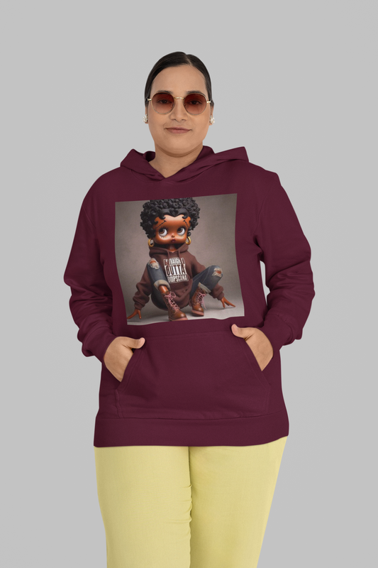 **Boopscana Cotton Hoodie**